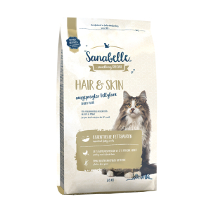 BOSCH Trockenfutter SANABELLE HAIR + SKIN für Katzen 2,0 kg