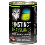 PURE INSTINCT Nassfutter GRASSLANDS Lamm Dose für Hunde 400g