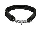 DOGIUS Halsband ARTEMIS Black Queen Leder-Einfassung...
