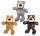 KONG® Spielzeug KONG DOG Plüsch WILD KNOTS strapazierfähig BÄR für Hunde 24 cm