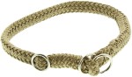 DINOLEINE Halsband STOPPWÜRGER Polyester 11mm Größe M/55cm für Hunde