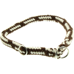 DINOLEINE Halsband STOPPWÜRGER Baumwolle 10mm Größe XS/35cm für Hunde
