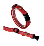 KOCH Halsband KLICK-HALSBAND mit Kennfäden 20mm 35-55cm gepolstert für Hunde