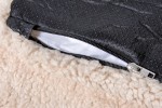 BEEZTEES Liegekissen ITO Memory Foam grau oder beige für Hunde