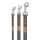 KOCH Leine WATERPROOF verstellbar 2m verschiedene Farben und Breiten für Hunde