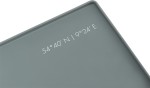 TRIXIE Napfunterlage BE NORDIC Silikon Grau Länge bis 60cm für Hunde