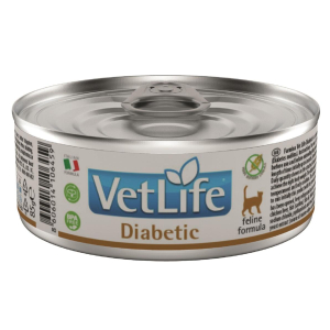 FARMINA Nassfutter VET LIFE NATURAL DIET Diabetic 85g für Katzen