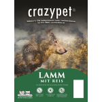 CRAZYPET® Trockenfutter Super Premium LAMM mit Reis...