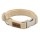 KOCH Halsband PREMIUM ALU-KLICK mit Kennfäden 25mm 45-65cm gepolstert für Hunde
