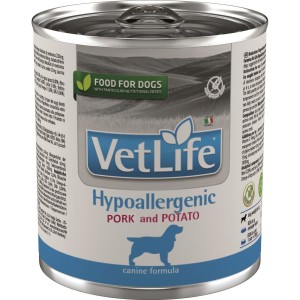 FARMINA Nassfutter VET LIFE NATURAL DIET Hypoallergenic Pork 300g für Hunde