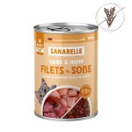 SANABELLE Nassfutter Filets in Soße GANS & HUHN...