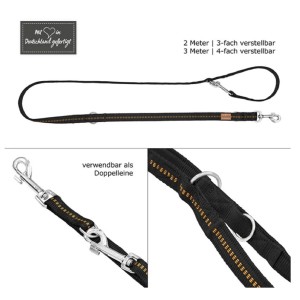 KOCH Leine NYLONLEINE UNI verstellbar gepolstert petrol 2m oder 3m f,  32,95