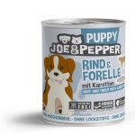 PRO PET Nassfutter JOE & PEPPER Puppy Rind &...