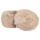 SAGAFLOR Bett AZOONA Kuschelbett Leila Polyester BEIGE Ø 40 - 80cm für Hunde