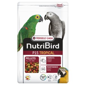 VERSELE-LAGA Erhaltungsfutter NUTRIBIRD P15 TROPICAL für Papageien 1,0 kg
