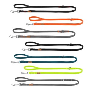 KOCH Leine WATERPROOF verstellbar 3m verschiedene Farben und Breiten für Hunde