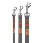KOCH Leine WATERPROOF verstellbar 3m verschiedene Farben und Breiten für Hunde