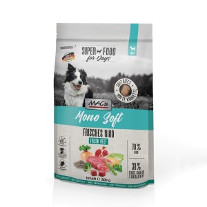 MAC'S SOFT Hundefutter MONO SOFT frisches Rind getreidefrei - futters, 4,49