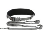 TRIXIE Leine BAUCHGURT mit LEINE Nylon Gurt 70-130cm/90mm...