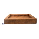 HOFMAN ANIMAL CARE Hundebett Lets Sleep Comfy Cushion Kunstleder Cognac