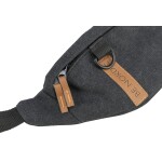 TRIXIE Snacktasche Sling-Tasche Hüft-Umhängetasche 24 x 11 x 8cm Sand / Schwarz