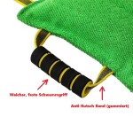 FUTTERSCHEUNE.COM® Hundespielzeug SOFT BEISSKISSEN 3 Handschlaufen Polyester
