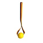 FUTTERSCHEUNE.COM® Hundespielzeug SCHAUMSTOFFBALL Ø 7cm oder 9cm mit 2,5cm Band