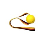 FUTTERSCHEUNE.COM® Hundespielzeug SCHAUMSTOFFBALL Ø 7cm oder 9cm mit 2,5cm Band