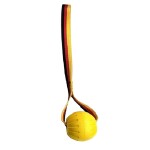 FUTTERSCHEUNE.COM® Hundespielzeug SCHAUMSTOFFBALL Ø 7cm oder 9cm mit 2,5cm Band