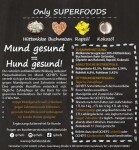 QCHEFS Ergänzungsfuttermittel ZAHNPUTZFLOCKEN 90g gegen Zahnstein für Hunde