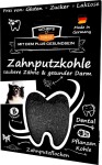 QCHEFS Ergänzungsfuttermittel ZAHNPUTZKOHLE 80g Zähne sauber & Darm gesund Hund