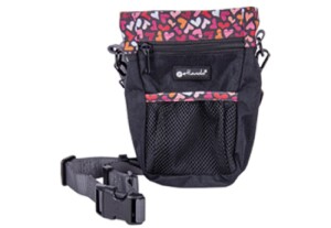 PETLANDO Umhängetasche HAPPINESS Snackbag 18 x 10cm Leckerli Kotbeutel