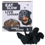 HOFMAN ANIMAL CARE Antischlingeinsatz Eat Slow Live Longer Gobble Stopper Silikon S / L