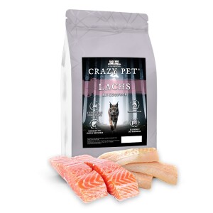 CRAZYPET Trockenfutter Feinschmecker HUHN THUNFISCH LACHS getreidefr, 5,99