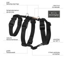 KOCH Geschirr COMFORT PANIKGESCHIRR Nylon Fuchsie für Hunde