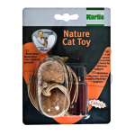 KARLIE Spielzeug NATURE CAT TOY Korkball im 2er Pack mit Catnip für Katzen