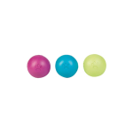 KARLIE Actionball GUMMIBALL SOFT RUBBER SQUEAKY mit Pfotenmuster 5cm