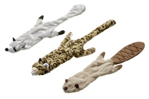 KARLIE Plüschspielzeug WILD ZOO mit Squeeker für Hunde 2 Größen
