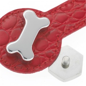 MAGNETIX Wellness Halsband-Schmuck KNOCHEN Edelstahl für Tiere