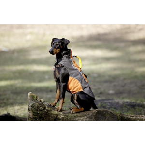 KARLIE TOUCHDOG Hundemantel OUTDOOR khaki GRIP für Hunde 2XL (56cm-78cm-46cm)