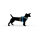 CURLI Brustgeschirr Plush Vest CORD black für Hunde
