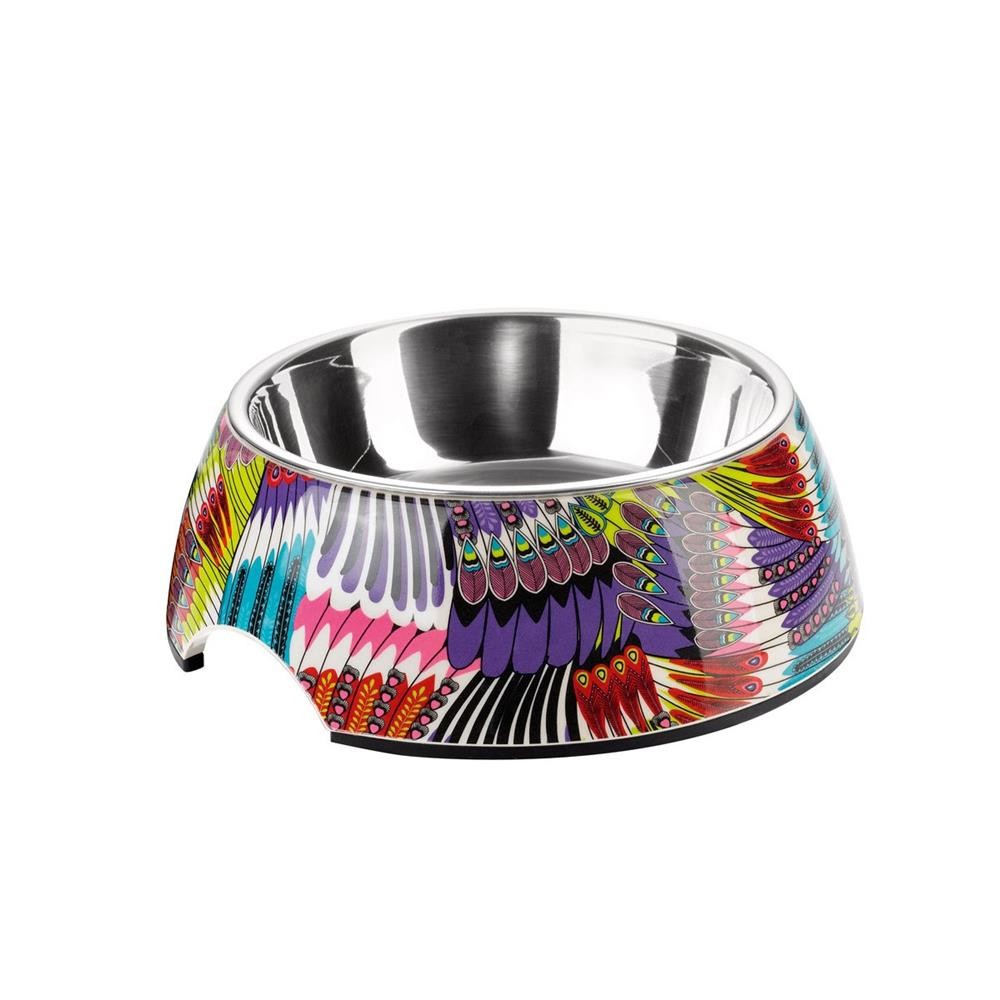 HUNTER Napf MELAMINNAPF Tropical violett für Hunde &amp; Katzen 700ml