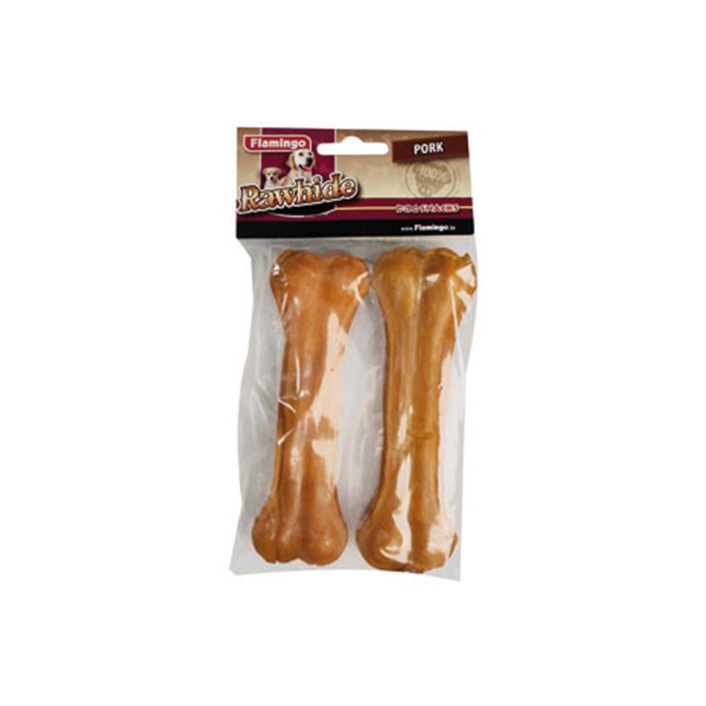 KARLIE Kauartikel KAUKNOCHEN SCHWEINEHAUT für Hunde, 1,90