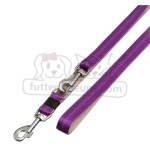 KARLIE Nylonleine ART SPOTIV PLUS FÜHRLEINE für Hunde lila-beige 200x25mm