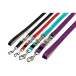 KARLIE Nylonleine ART SPOTIV PLUS FÜHRLEINE für Hunde lila-beige 200x25mm