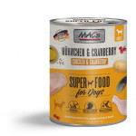 MACS Nassfutter HÜHNCHEN und CRANBERRY für Hunde getreidefrei 94% Fleischanteil