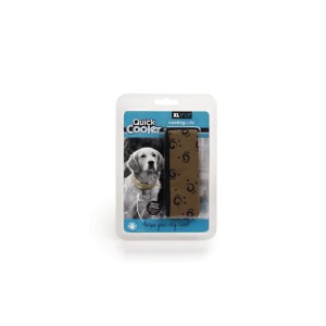BEEZTEES Halstuch QUICK COOLER HALSBAND braun für Hunde zum Kühlen