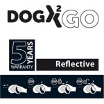 KARLIE Roll-Leine DOGX2GO Seil 5m Gr. M bis 20kg für Hunde