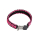 SPRENGER Halsband PARACORD schwarz/pink ClicLock Verschluss für Hunde 30cm