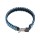 SPRENGER Halsband PARACORD HALSBAND schwarz/blau ClicLock Verschluss für Hunde